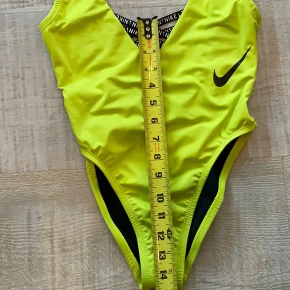 Nike Atomic Green Bathing Suit, Size XS - Picture 10 of 14